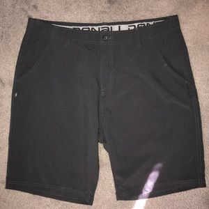 Men’s black shorts